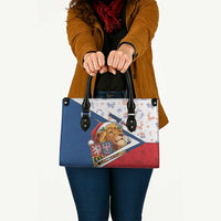 Czech Republic Christmas Leather Bag The Lion With Coat Of Arms - Wonder Print Shop