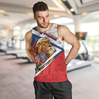 Czech Republic Christmas Men Tank Top The Lion With Coat Of Arms - Wonder Print Shop