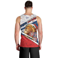Czech Republic Christmas Men Tank Top The Lion With Coat Of Arms - Wonder Print Shop