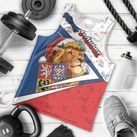 Czech Republic Christmas Men Tank Top The Lion With Coat Of Arms - Wonder Print Shop