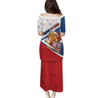 Czech Republic Christmas Puletasi The Lion With Coat Of Arms - Wonder Print Shop