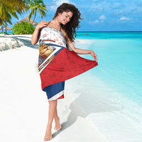 Czech Republic Christmas Sarong The Lion With Coat Of Arms - Wonder Print Shop