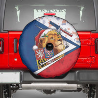Czech Republic Christmas Spare Tire Cover The Lion With Coat Of Arms - Wonder Print Shop