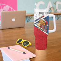 Czech Republic Christmas Tumbler With Handle The Lion With Coat Of Arms - Wonder Print Shop