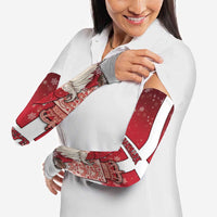 Denmark Christmas Arm Sleeves Nisse Glaedelig Jul - Wonder Print Shop