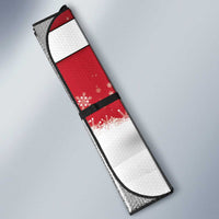 Denmark Christmas Auto Sun Shade Nisse Glaedelig Jul - Wonder Print Shop