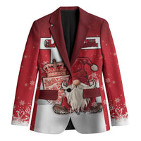 Denmark Christmas Blazer Nisse Glaedelig Jul - Wonder Print Shop