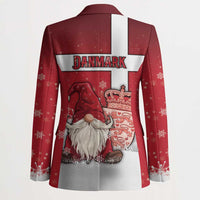 Denmark Christmas Blazer Nisse Glaedelig Jul - Wonder Print Shop