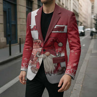 Denmark Christmas Blazer Nisse Glaedelig Jul - Wonder Print Shop