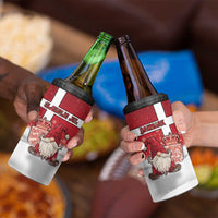 Denmark Christmas 4 in 1 Can Cooler Tumbler Nisse Glaedelig Jul - Wonder Print Shop