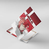 Denmark Christmas Canvas Wall Art Nisse Glaedelig Jul - Wonder Print Shop