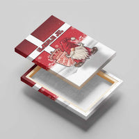 Denmark Christmas Canvas Wall Art Nisse Glaedelig Jul - Wonder Print Shop