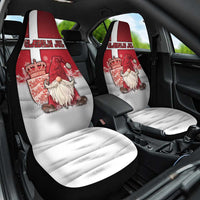 Denmark Christmas Car Seat Cover Nisse Glaedelig Jul - Wonder Print Shop