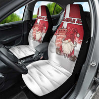 Denmark Christmas Car Seat Cover Nisse Glaedelig Jul - Wonder Print Shop