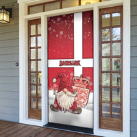 Denmark Christmas Door Cover Nisse Glaedelig Jul - Wonder Print Shop
