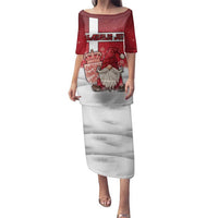 Denmark Christmas Family Matching Puletasi and Hawaiian Shirt Nisse Glaedelig Jul - Wonder Print Shop