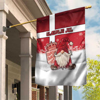 Denmark Christmas Garden Flag Nisse Glaedelig Jul - Wonder Print Shop