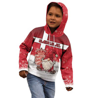 Denmark Christmas Kid Hoodie Nisse Glaedelig Jul - Wonder Print Shop