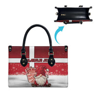 Denmark Christmas Leather Bag Nisse Glaedelig Jul - Wonder Print Shop