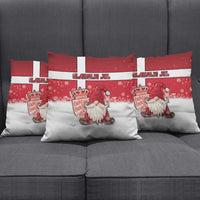 Denmark Christmas Pillow Cover Nisse Glaedelig Jul - Wonder Print Shop