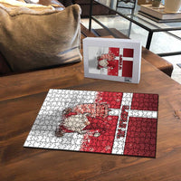 Denmark Christmas Puzzle Nisse Glaedelig Jul - Wonder Print Shop