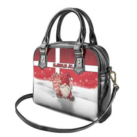 Denmark Christmas Shoulder Handbag Nisse Glaedelig Jul - Wonder Print Shop