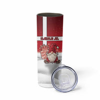 Denmark Christmas Skinny Tumbler Nisse Glaedelig Jul - Wonder Print Shop