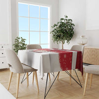 Denmark Christmas Tablecloth Nisse Glaedelig Jul - Wonder Print Shop