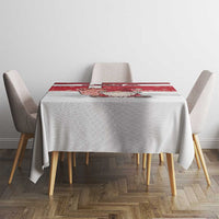 Denmark Christmas Tablecloth Nisse Glaedelig Jul - Wonder Print Shop