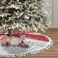Denmark Christmas Tree Skirt Nisse Glaedelig Jul - Wonder Print Shop