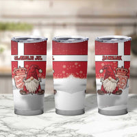Denmark Christmas Tumbler Cup Nisse Glaedelig Jul - Wonder Print Shop