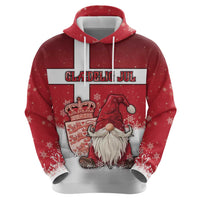 Denmark Christmas Zip Hoodie Nisse Glaedelig Jul - Wonder Print Shop