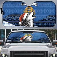 Estonia Christmas Auto Sun Shade Haid Joule - Wonder Print Shop