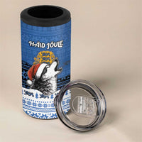Personalized Estonia Christmas 4 in 1 Can Cooler Tumbler Haid Joule - Wonder Print Shop