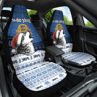Estonia Christmas Car Seat Cover Haid Joule - Wonder Print Shop