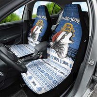 Estonia Christmas Car Seat Cover Haid Joule - Wonder Print Shop