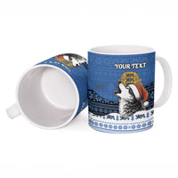 Personalized Estonia Christmas Ceramic Mug Haid Joule - Wonder Print Shop