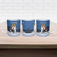 Personalized Estonia Christmas Ceramic Mug Haid Joule - Wonder Print Shop