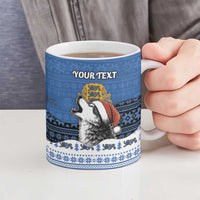 Personalized Estonia Christmas Ceramic Mug Haid Joule - Wonder Print Shop