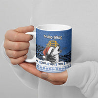 Personalized Estonia Christmas Ceramic Mug Haid Joule - Wonder Print Shop