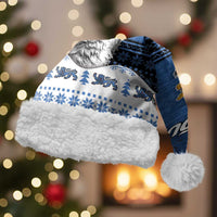 Personalized Estonia Christmas Santa Hat Haid Joule - Wonder Print Shop