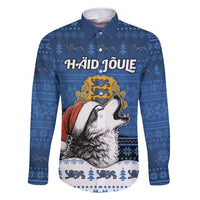 Personalized Estonia Christmas Family Matching Off Shoulder Maxi Dress and Hawaiian Shirt Haid Joule - Wonder Print Shop