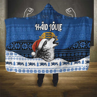 Estonia Christmas Hooded Blanket Haid Joule - Wonder Print Shop