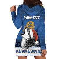 Personalized Estonia Christmas Hoodie Dress Haid Joule - Wonder Print Shop
