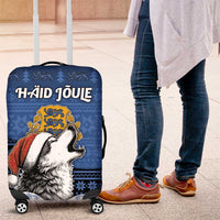 Estonia Christmas Luggage Cover Haid Joule - Wonder Print Shop