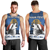 Personalized Estonia Christmas Men Tank Top Haid Joule - Wonder Print Shop