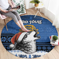 Estonia Christmas Round Carpet Haid Joule - Wonder Print Shop