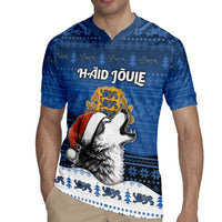 Personalized Estonia Christmas Rugby Jersey Haid Joule - Wonder Print Shop
