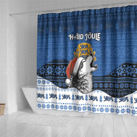 Estonia Christmas Shower Curtain Haid Joule - Wonder Print Shop