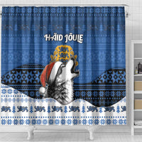 Estonia Christmas Shower Curtain Haid Joule - Wonder Print Shop